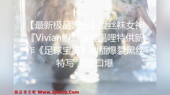 【最新极品流出】爱丝袜女神『Vivian姐』逼哩逼哩特供新作《足球宝贝》抽插爆裂黑丝特写 蒙眼口爆