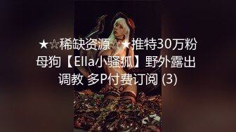 ★☆稀缺资源☆★推特30万粉母狗【Ella小骚狐】野外露出 调教 多P付费订阅 (3)