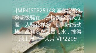 [MP4]STP25148 淫荡指数9分超级骚女，开档黑丝露大屁股，人骚花样多，扩阴器振动棒，高潮多次大量喷水，搞得地上湿了一大片 VIP2209