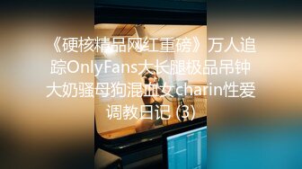 《硬核精品网红重磅》万人追踪OnlyFans大长腿极品吊钟大奶骚母狗混血女charin性爱调教日记 (3)