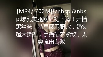 [MP4/ 702M]&nbsp;&nbsp;爆乳美腿网红初下海！开档黑丝袜，特写展示肥穴，奶头超大揉捏，手指插穴紧致，太爽流出白浆