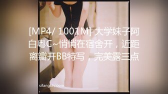 [MP4/ 1001M] 大学妹子阿白粤C~悄悄在宿舍开，近距离瓣开BB特写，完美露三点