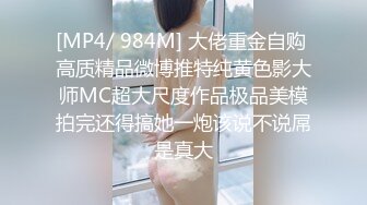 [MP4/ 984M] 大佬重金自购 高质精品微博推特纯黄色影大师MC超大尺度作品极品美模拍完还得搞她一炮该说不说屌是真大